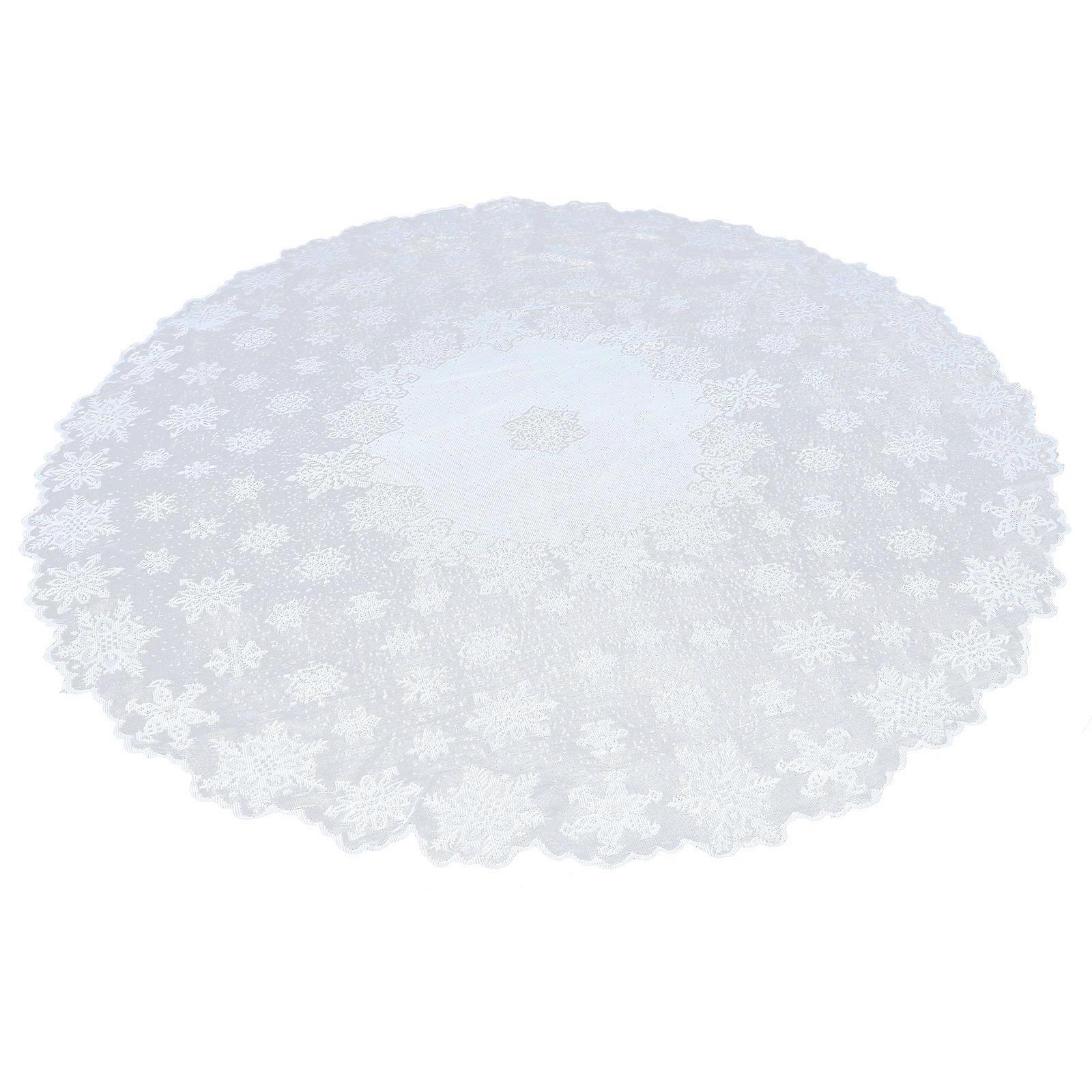 Tablecloth Lace Design Table Flag for Decor 2Pcs
