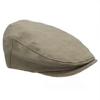 Larne Irish Linen Flat Cap ZH288 Flax