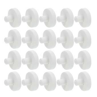 Coralline Frag Plug Keramisk Base for Coral Frag Rack Aquatic 25 stk