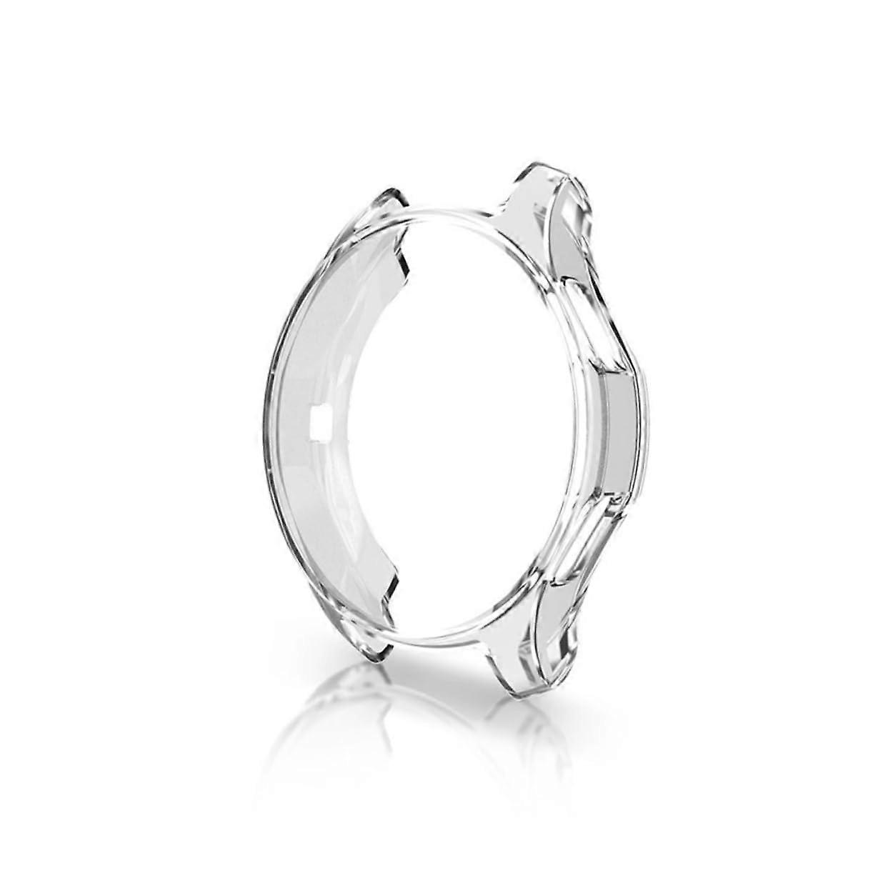 Transparent TPU Watch Case Cover, ScratchResistant ShockAbsorbing Frame with Full Button Access