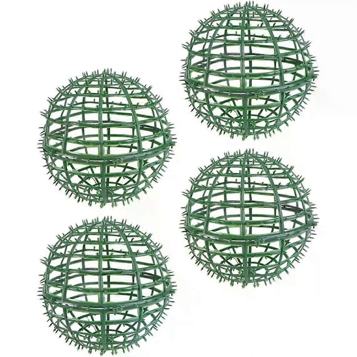 4pcs Green Plastic round Ball Topiary Frames for Garden Wedding