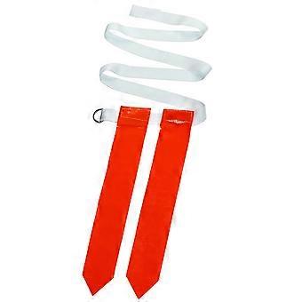 Nylon Rugby Waist Belt Football Defense Training Webbing for 2Pcs Adults Flag