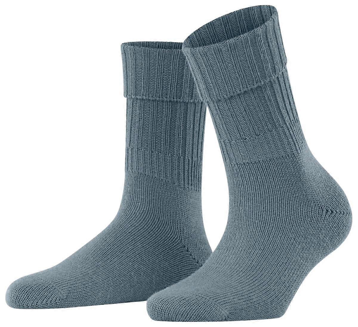 Falke Striggings Rib Boot Socks - Monument Blue