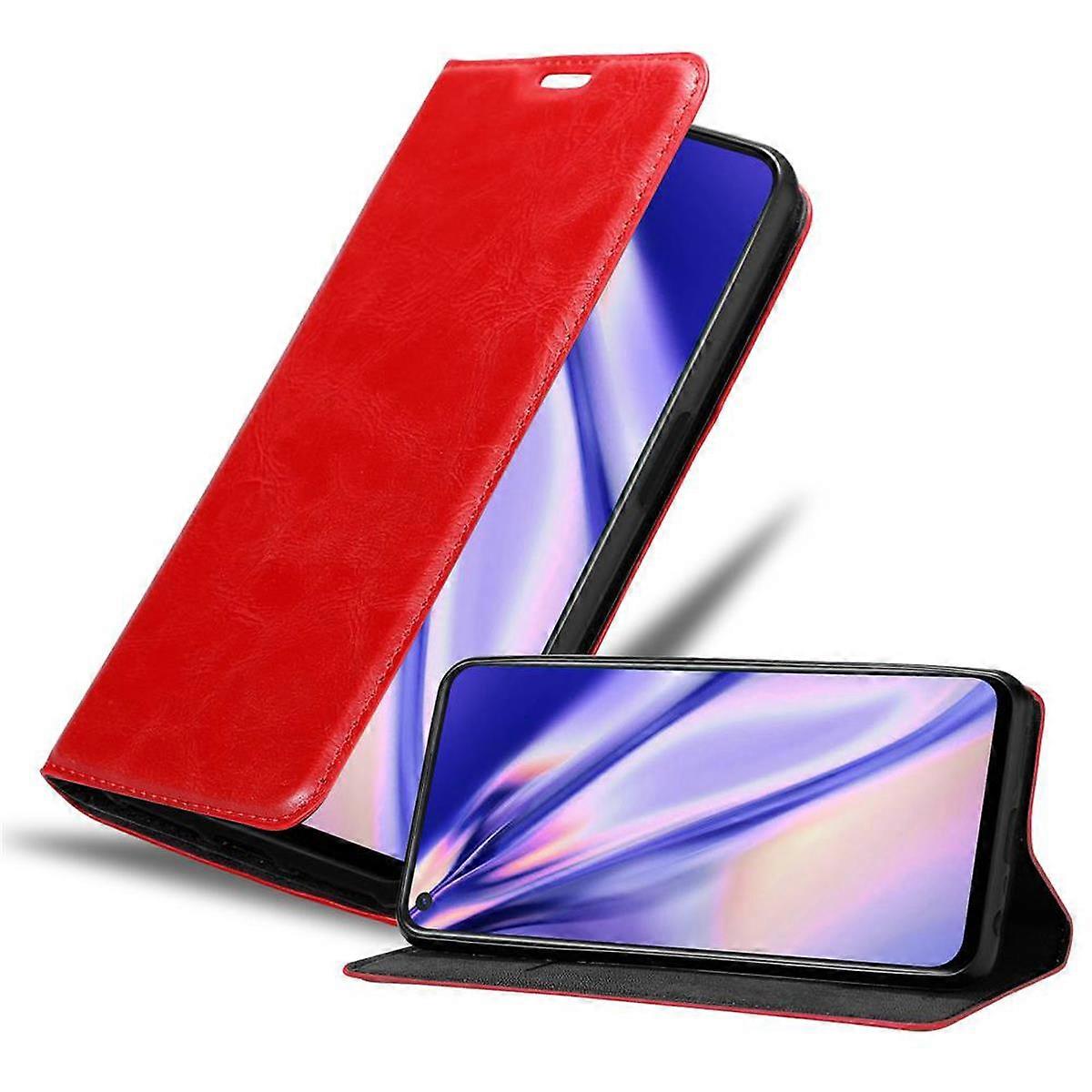 Case compatible with Oppo A92 - Protective case with stand function and card slot