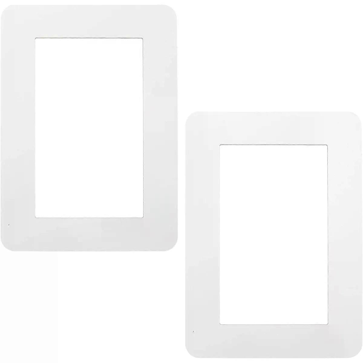 2pcs Self Adhesive Plastic Switch Plate Cover for Outlets