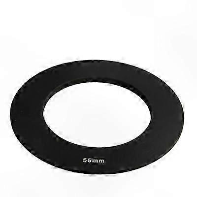 Square Filter Stepping Ring, 55mm Size, Black