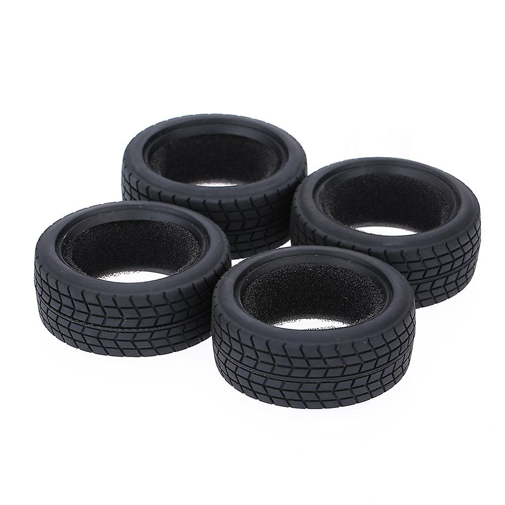 4pcs/set 1/10 Grain Run-flat Car Rubber Tyre