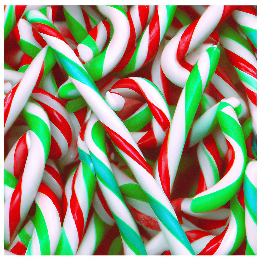 Kunstdruck auf Leinwand – Zuckerstangen - Wanddeko, Canvas