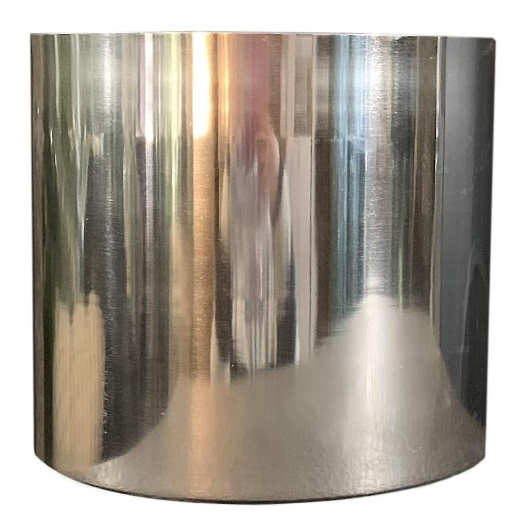 18cm Leaf Modern Planter Silver