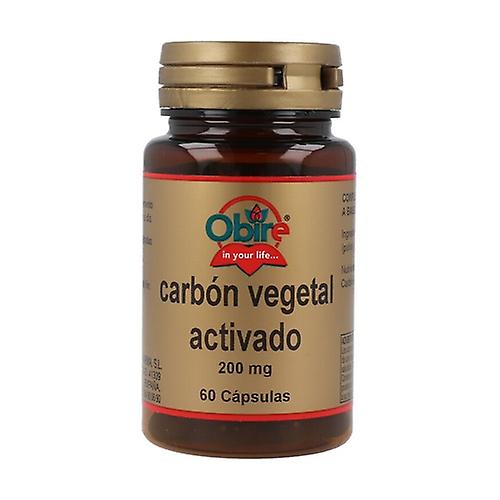 Activated Charcoal 60 capsules of 200mg