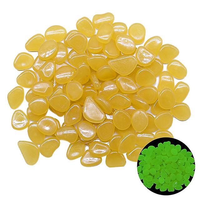 25/50pcs Glow in the Dark Garden Pebbles Glow Stones Rocks for Walkways Garden Path Patio Lawn Garden Yard Decor Luminou