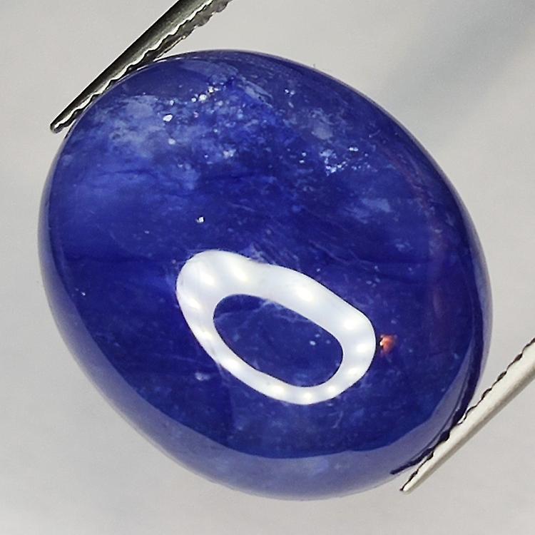 20.81ct Blue Sapphire Cabochon Oval 18x14mm awo76