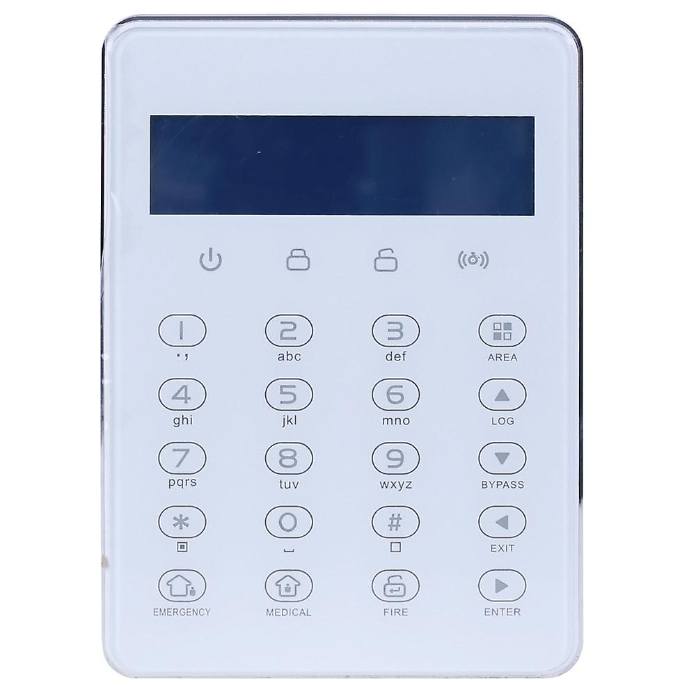 Fc-7668pro Lcd Display Wired Touch Keypad Compatible With Fc-7668pro Tcp Ip Gsm Home Alarm System