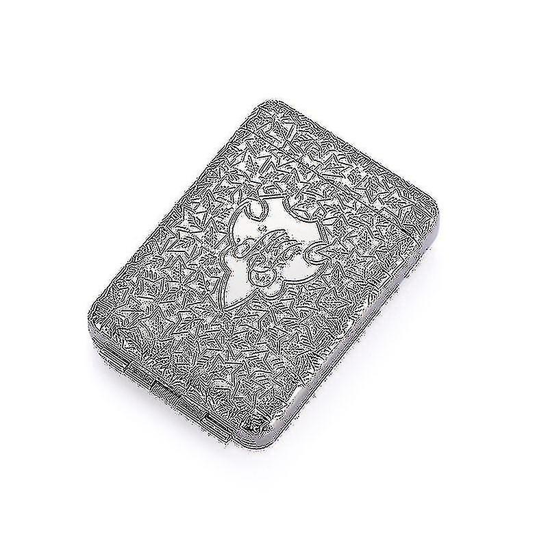 Peaky Blinders Creative 3 Sided Engraved Men's Open Alloy Cigarette Case