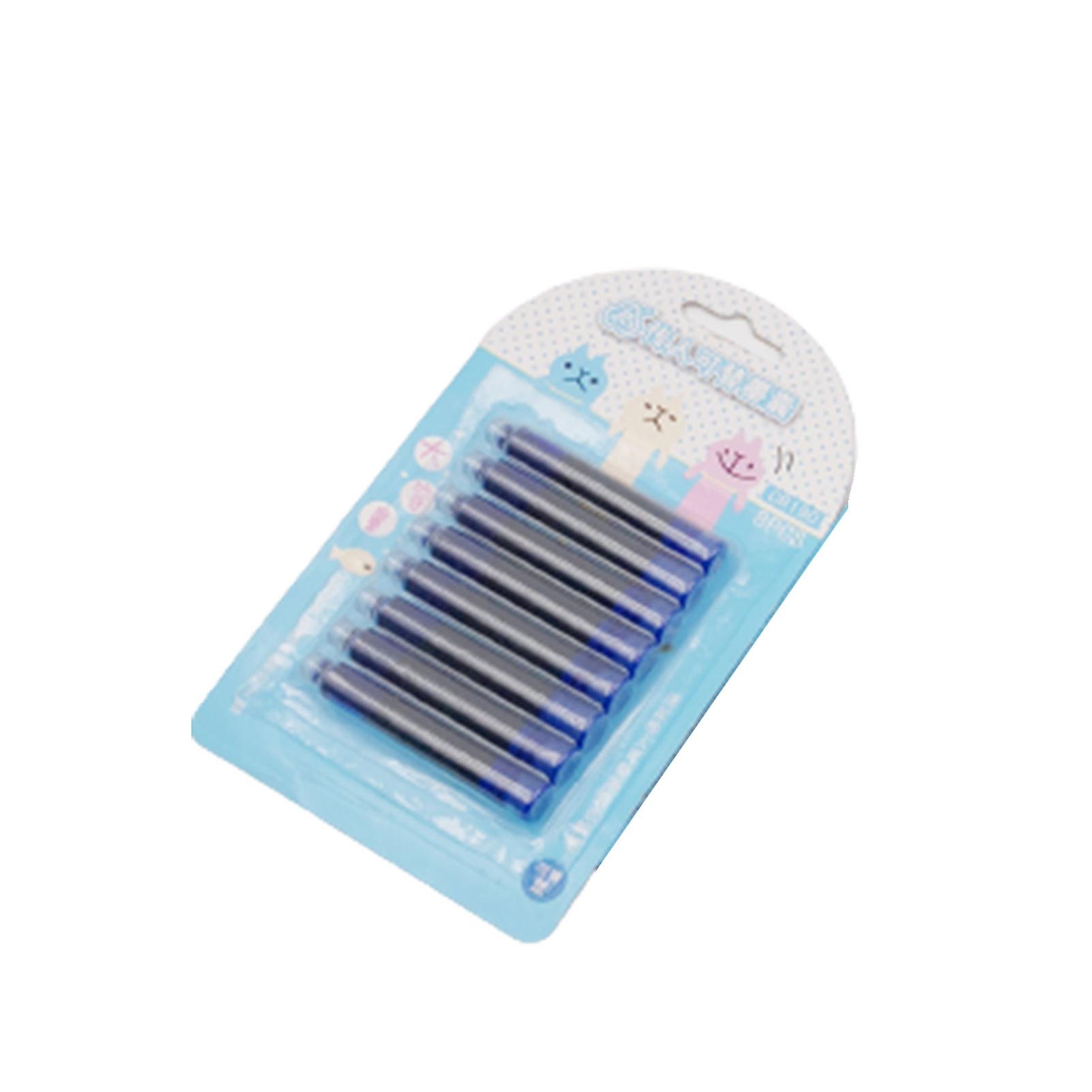 8 Pcs Fountain Pen Refills Easy & Smooth Writing No Blocking For Fountain Pens Replacement