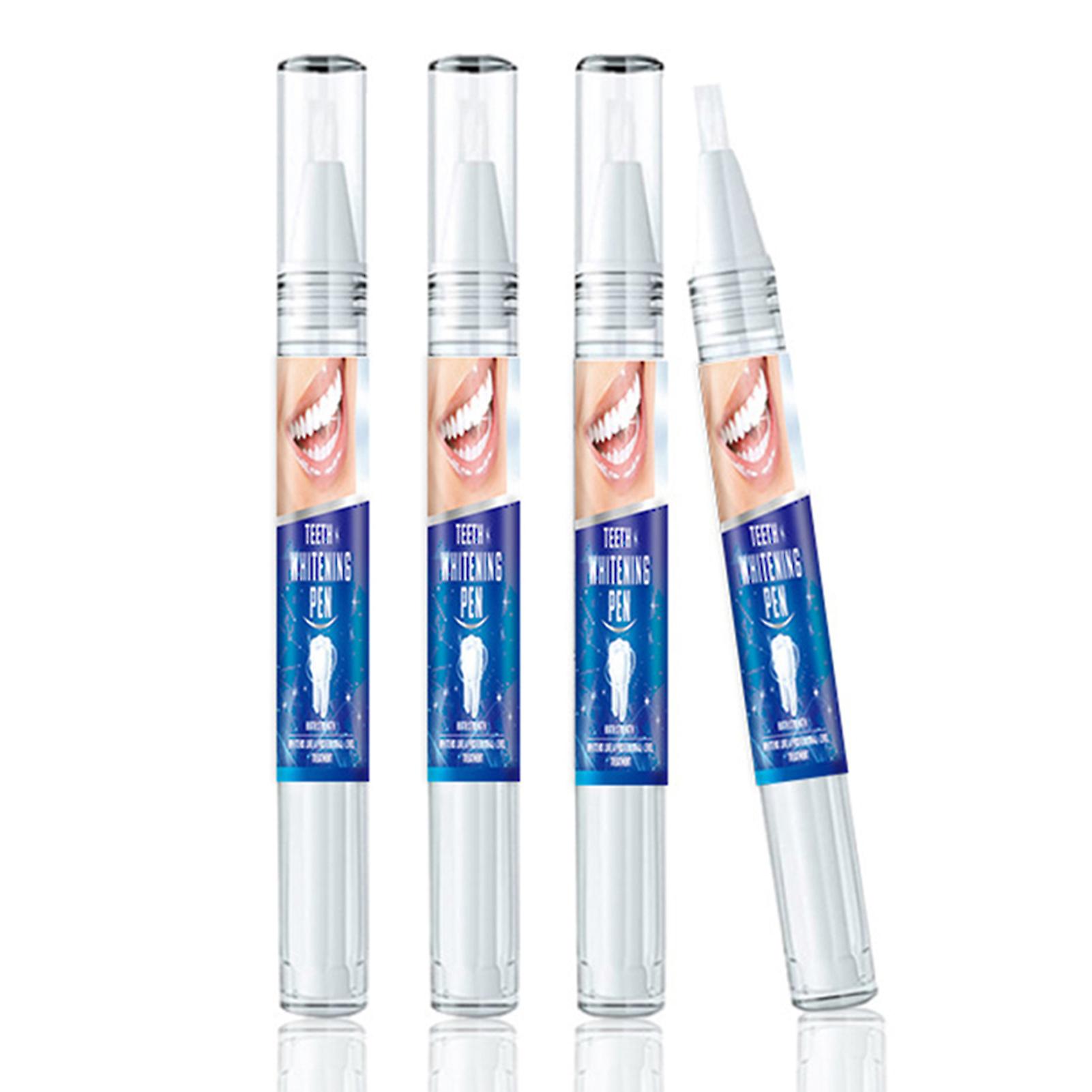 4pcs Universal Tooth Whitening Pen, Multipurpose Tooth Stains Remover, Painless Tooth Stains Remover, for Women Men