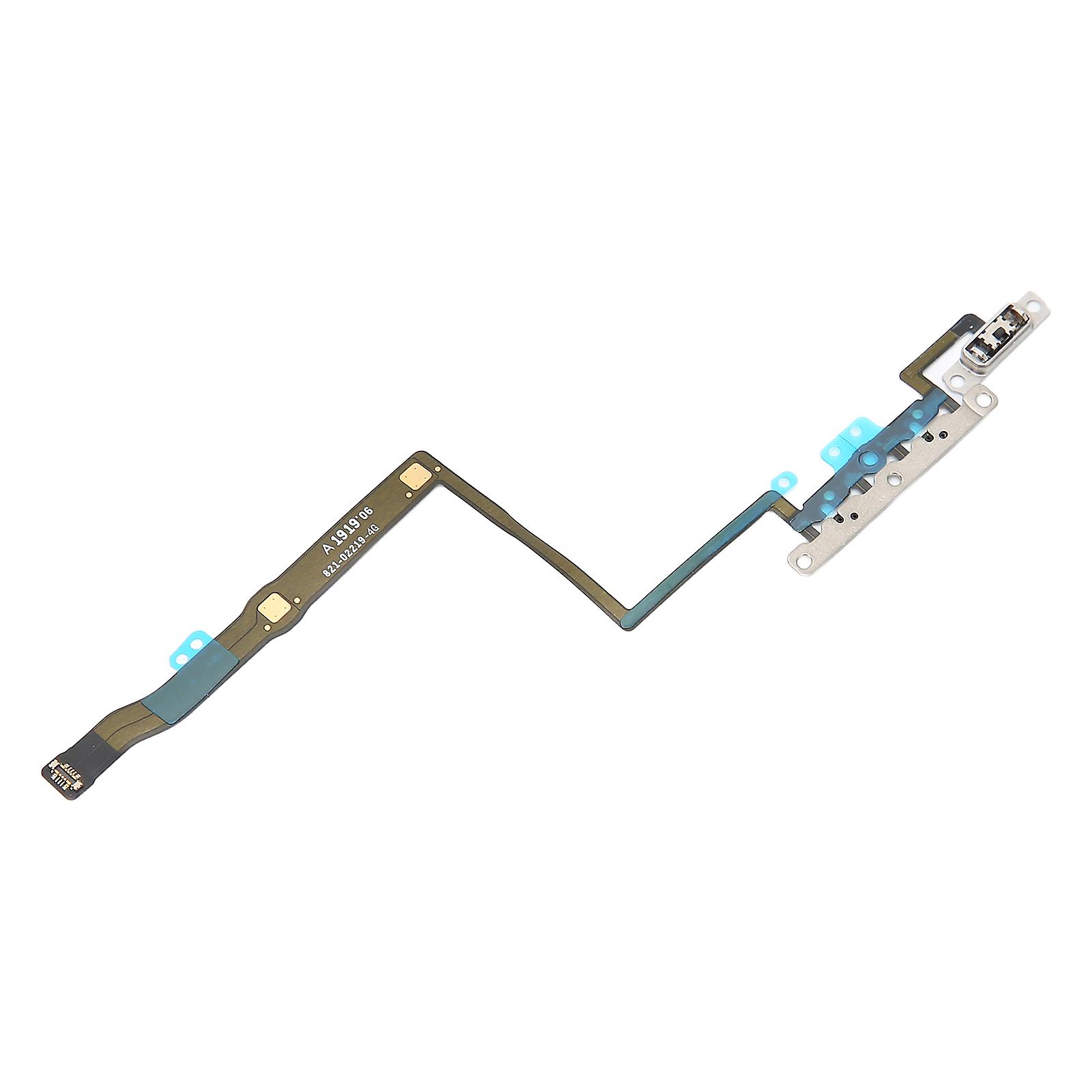 Volume Control Button Flex Cable Silent Switch Pre Installed Metal Bracket for IPhone 11Pro Mobile Phone
