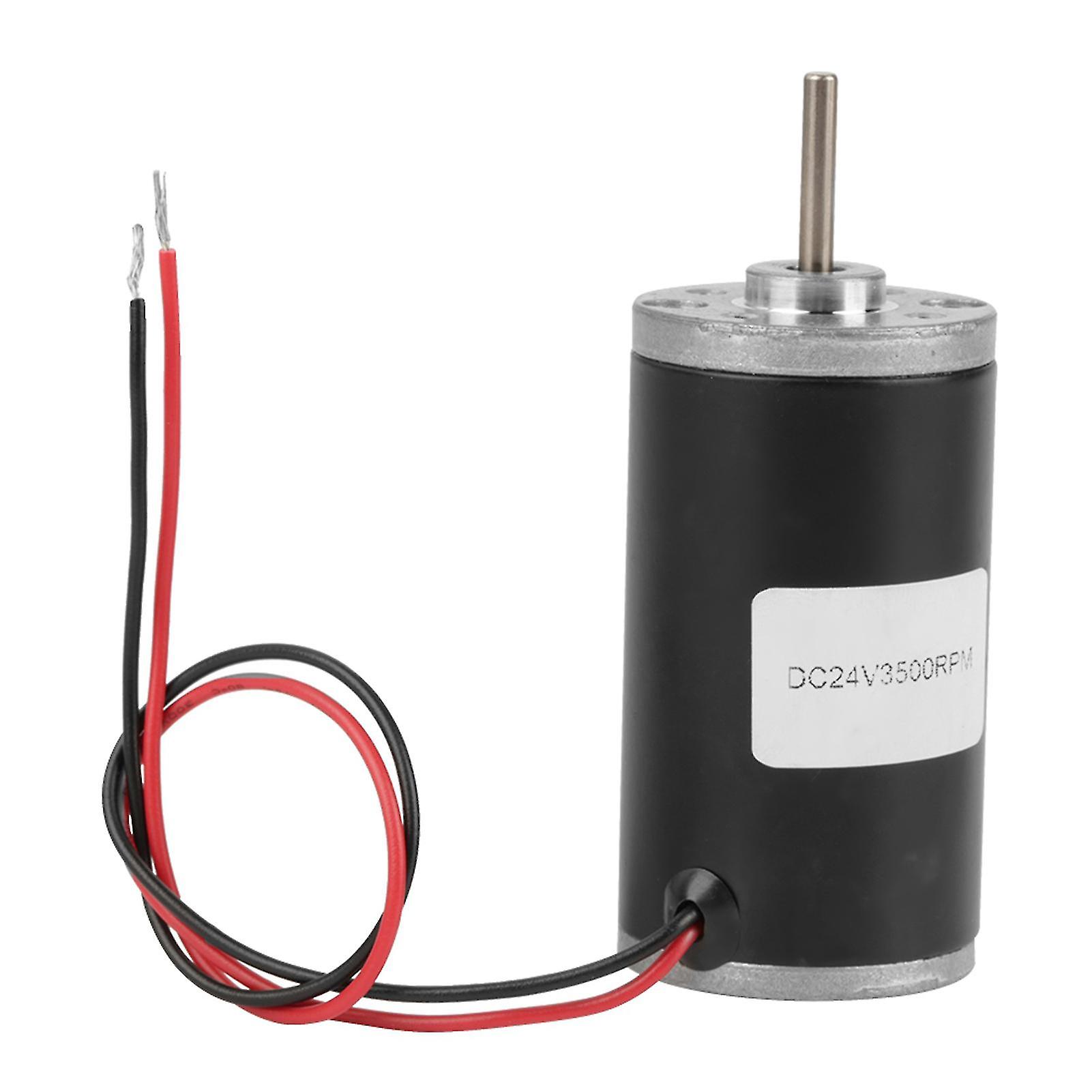 31ZY Permanent Magnetic DC Carbon Brush Motor, Clockwise/Counterclockwise (24V, 3500rpm)