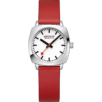 Petite cushion square Women's Watch Analog Quartz with Cowhide Bracelet MSL.31110.LCV