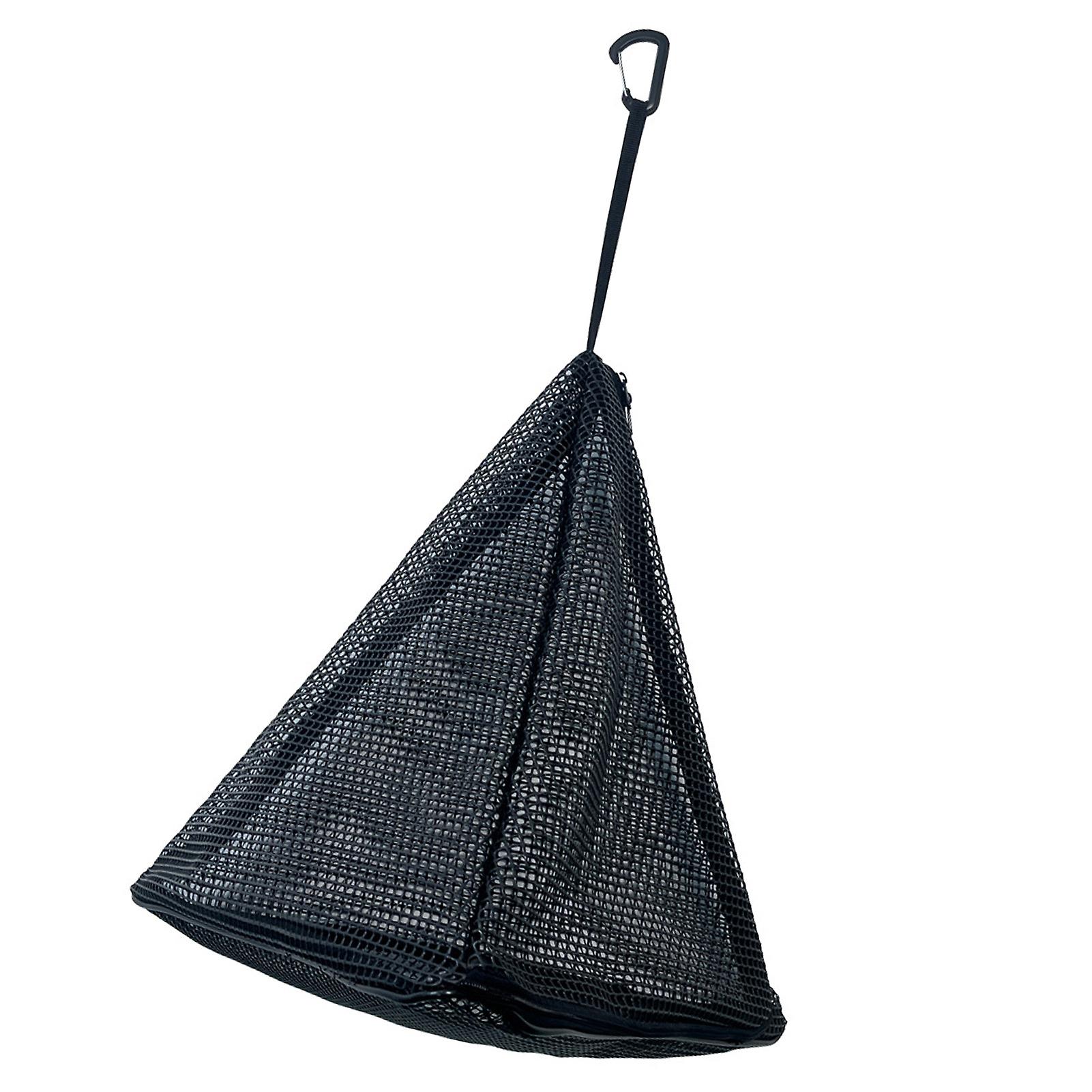 Outdoor Triangle Drying Net Foldable PVC Organizer for Camping