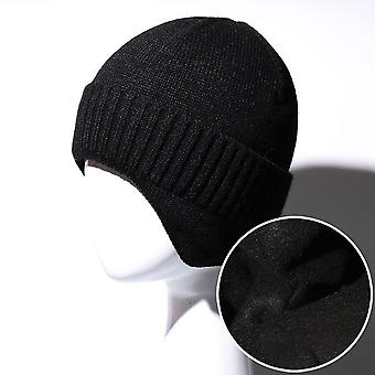 Outdoor Running  Skiing s Beanie Autumn Winter Warm Windproof Knitted Wool Hat for Sports Cycling Riding Jogging