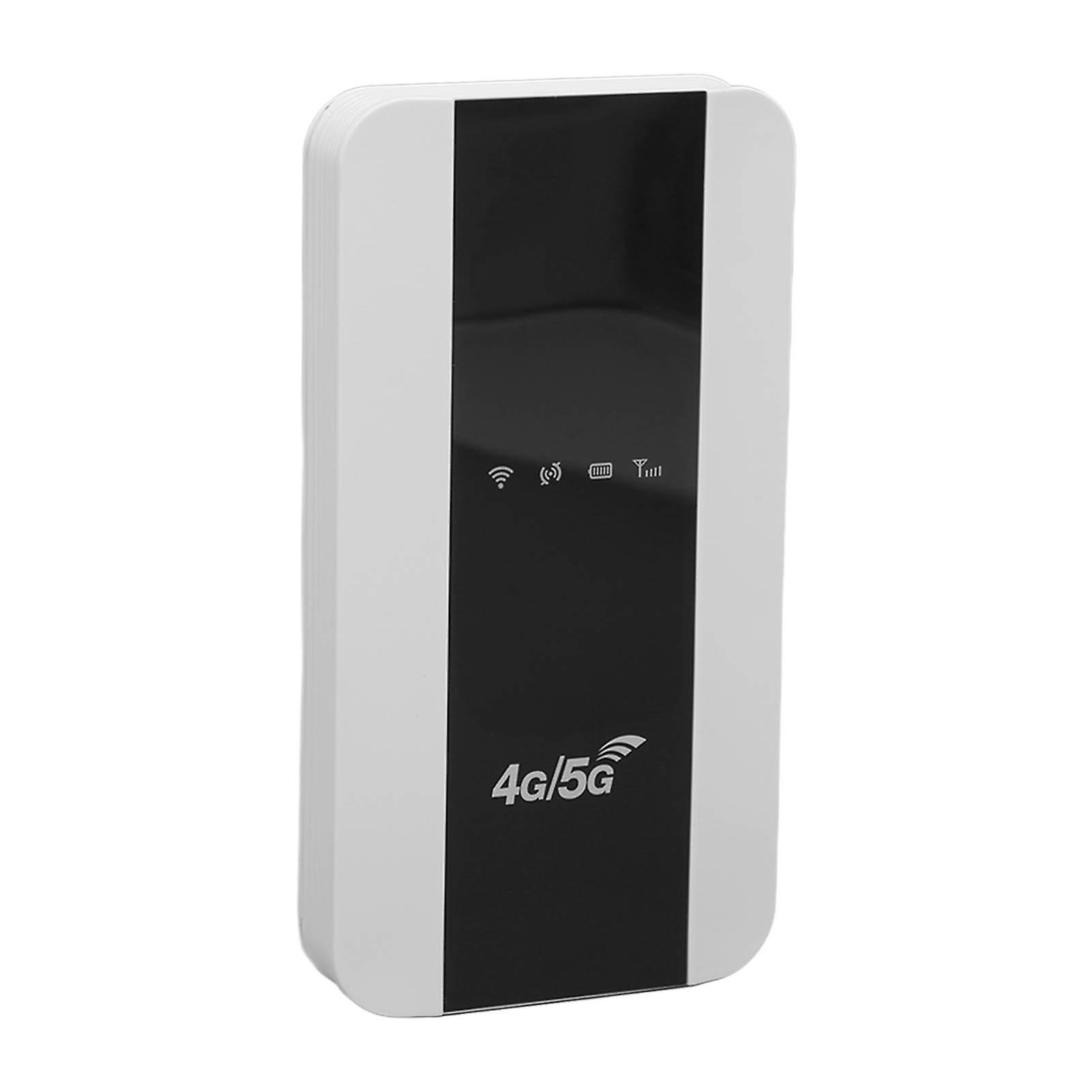 Mobile WiFi Hotspot with SIM Card Slot 4G LTE Unlocked 150Mbps 3000mAh Battery Portable WIFI for Mobile Phone White EU Version