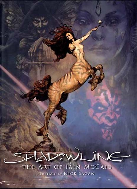 Shadowline The Art Of Iain Mccaig by Iain McCaig Hardback Book