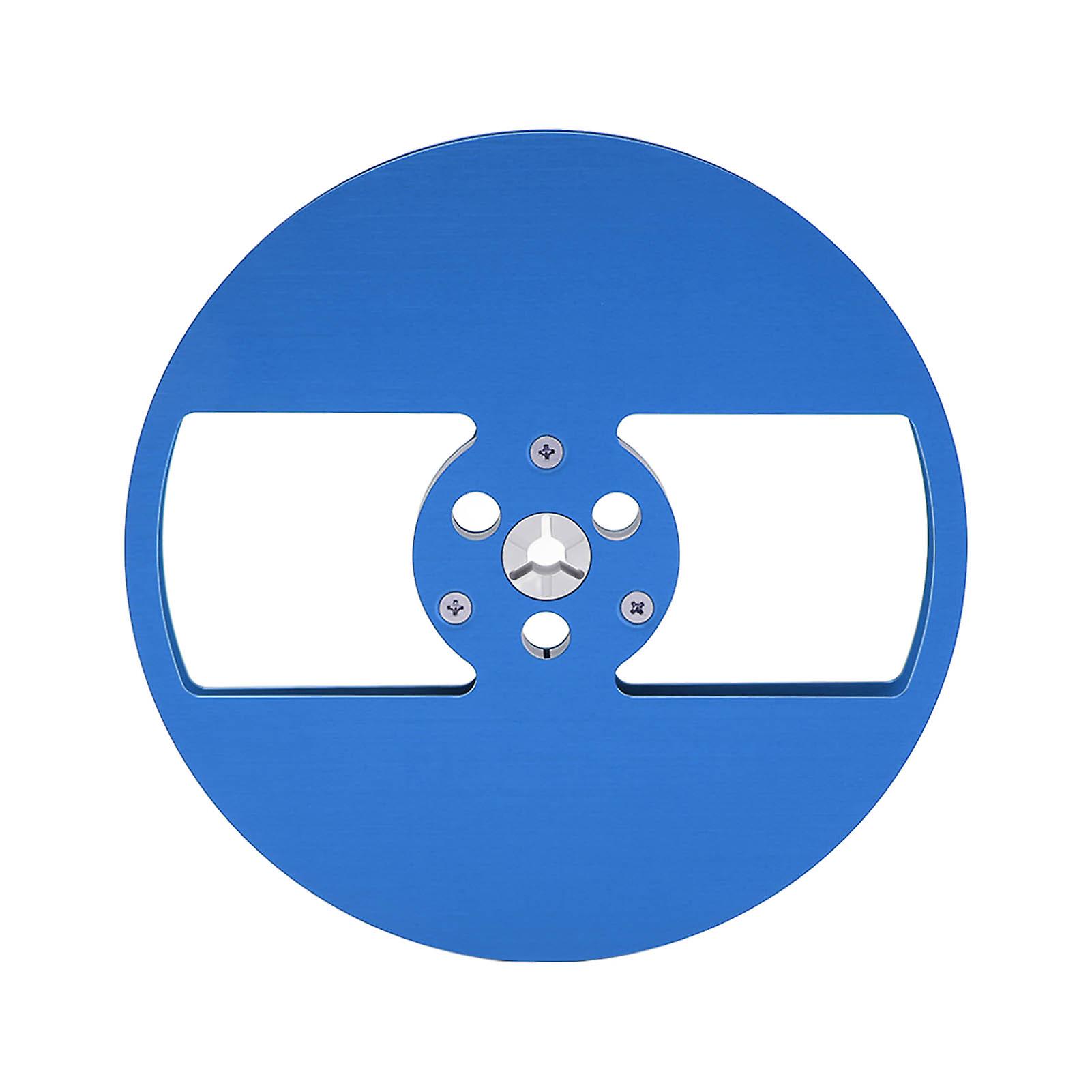 Empty 7-Inch Alloy Reel Compatible with TEAC Nab Openers (2-Hole Design)