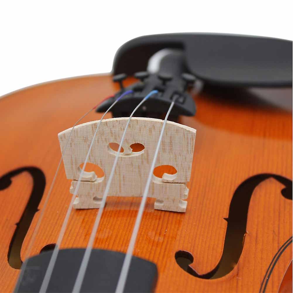 5 Pcs Premium Maple Wooden Violin Bridge Violin Accessory Part  for Instrument Learner(1/8)