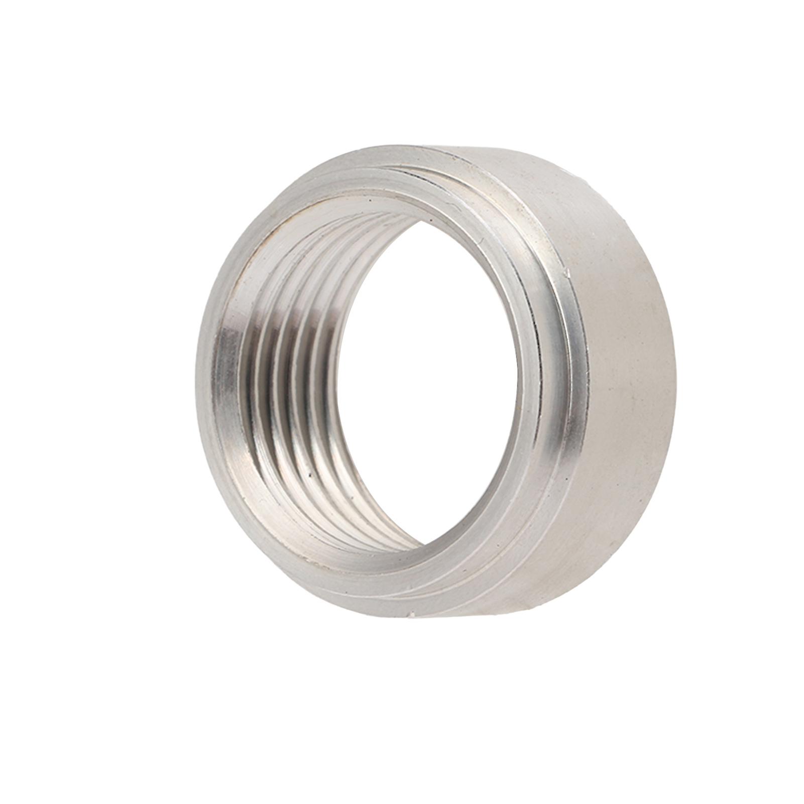 1/2NPT Pipe Fittings Nut Durable High Strength Electro Galvanized Welding Nut Adapter Auto Parts