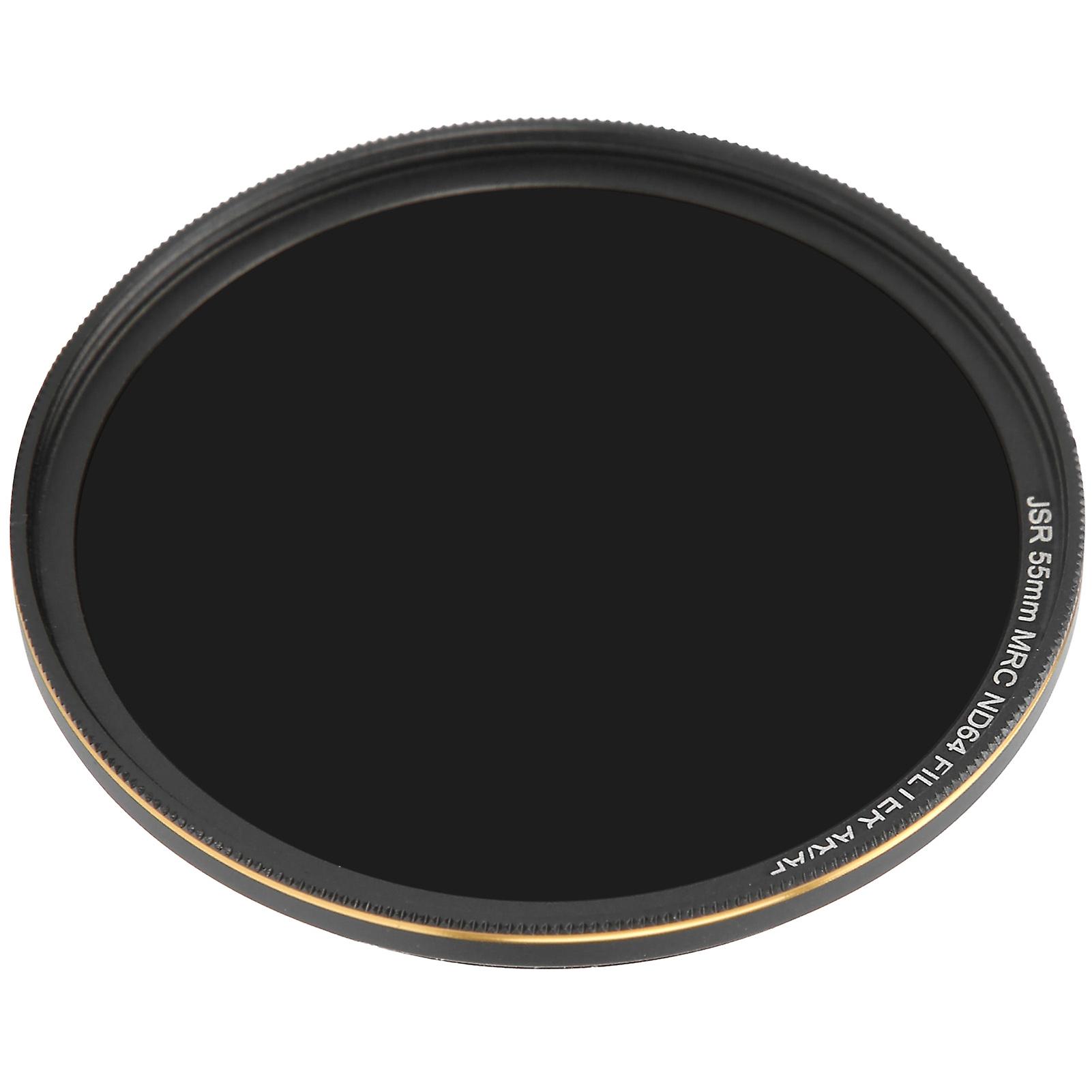 Ultra-Thin ND64 Filter for Mirrorless Cameras - Waterproof, Multi-Layer Coating, CNC Frame