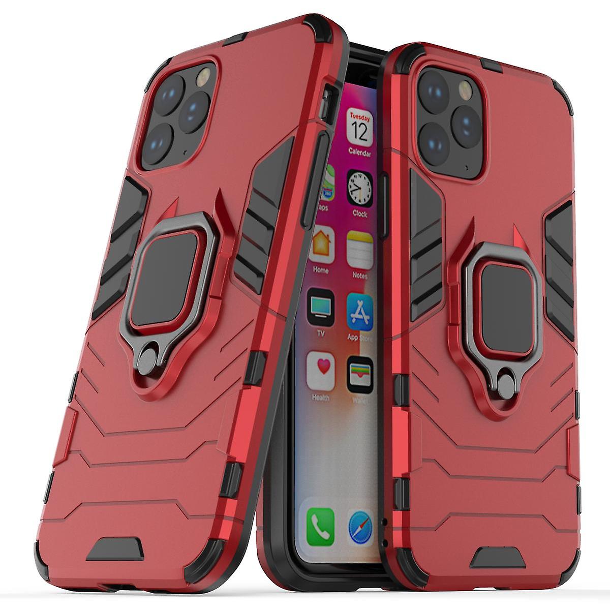 Shockproof Magnetic With Ring Stand Cover Case For iPhone11 Pro