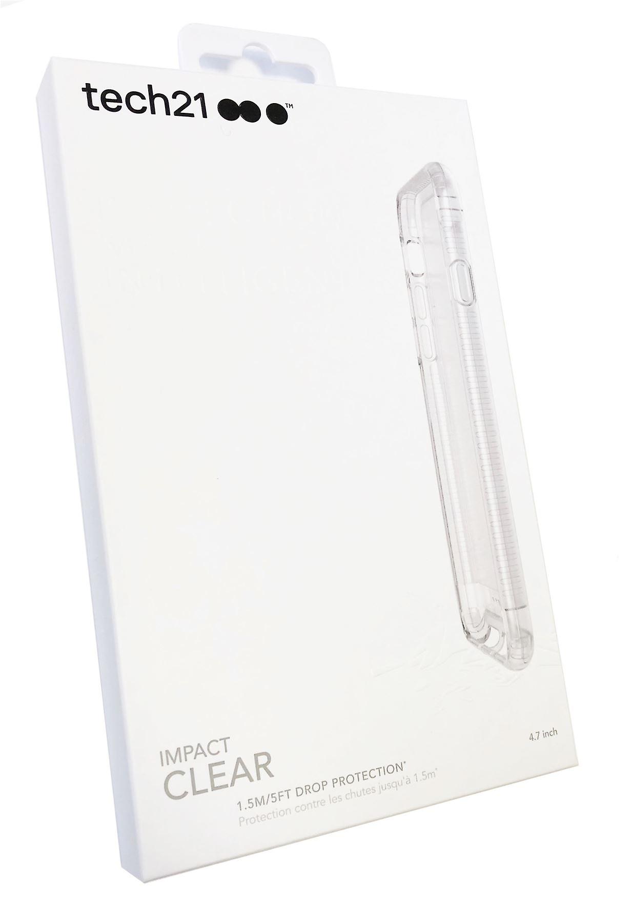 Genuine Tech21 Impact Clear Case Cover for iPhone 7 iPhone 8 - Clear