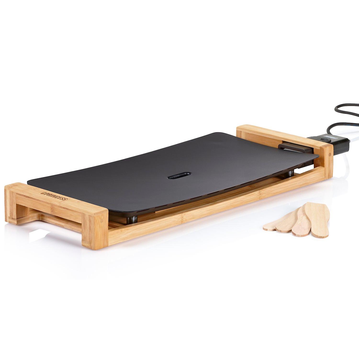 Table Grill Table Chef Pure Black Bamboo 50X25
