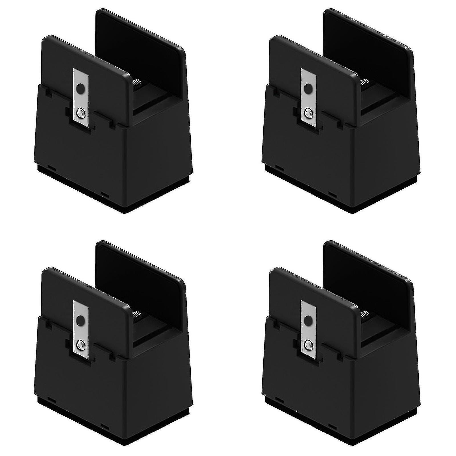 4x Bed Furniture Risers 5/10cm Heavy Duty Adjustable Desk Lifts Leg Extend-jie