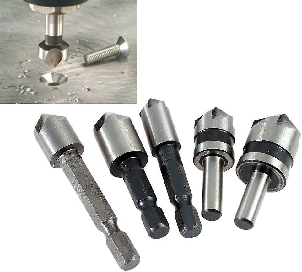 HSS Countersink 5 Flute Countersink Countersink Set Hand Countersink – 1