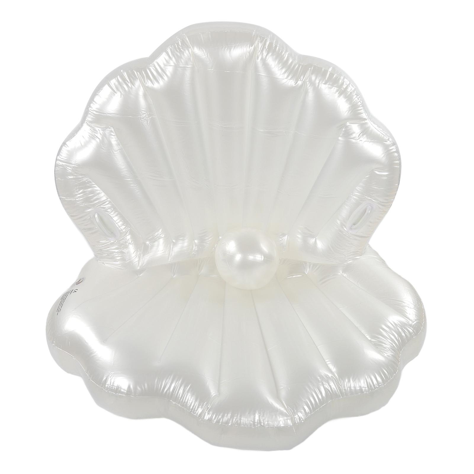 Pearl Shell Inflatable Floating Row Swimming Pool Inflatable Floating Bed Swimming Ring