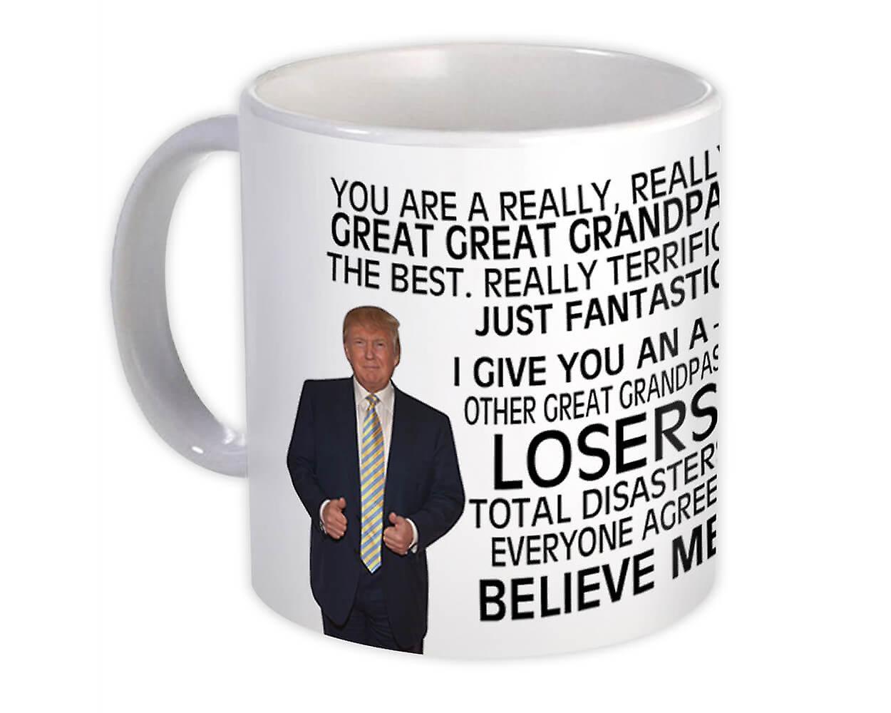 Presentmugg: Gåva till STOR FARFAR Donald