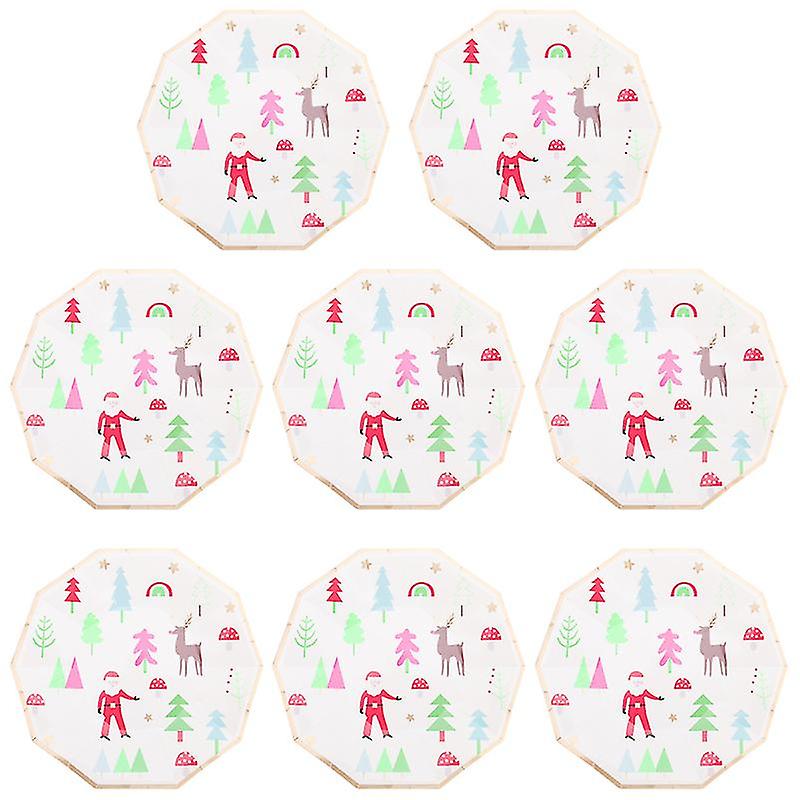 8pcs Paper Plate