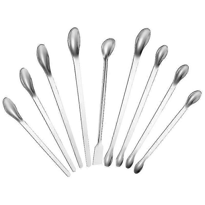 9pcs Kitchen Tableware, Sampling Spoons