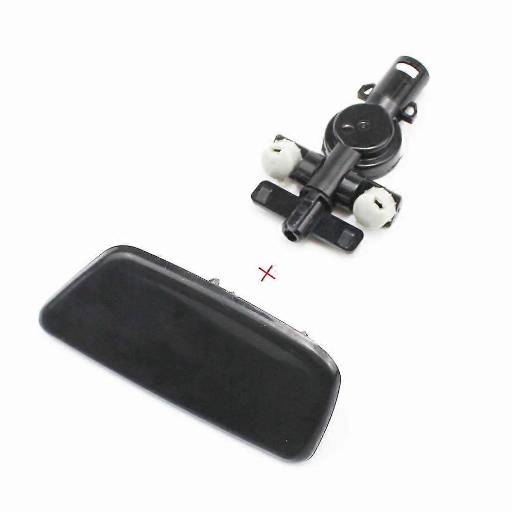 ACROPIX Headlight Washer Nozzle Cover Cap - Front Left, White, Fit For Subaru Forester 2014-2018