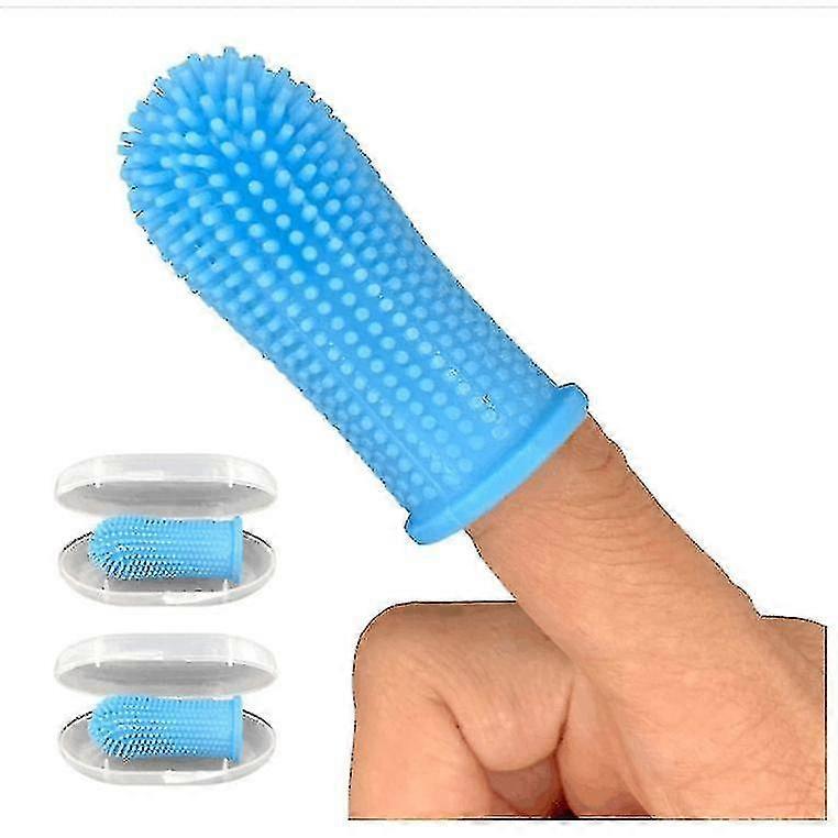 Dog Toothbrush 4 Pack Finger Toothbrush Kit Hk