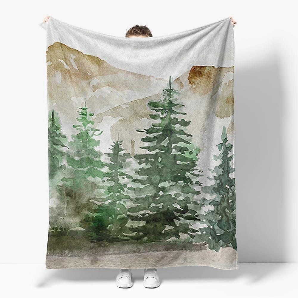 بطانيات الأطفال للأولاد والبنات وبطانيات رمي الغابات الغابة بطانية الغابة بطانية رمي فائقة النعومة للحضانة 70 "× 80" حضانة الغابات ديسمبر