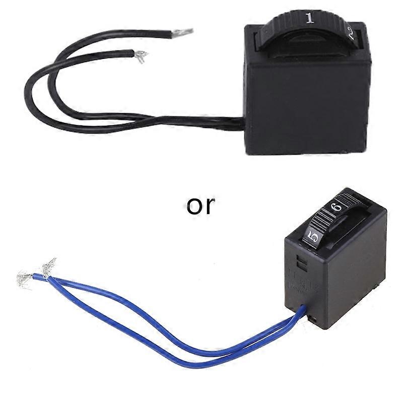 Professional 250v Saw Speed Switch Regulator Electric Grinder Speed Switch Power Tool Accessories 6 Speed Control