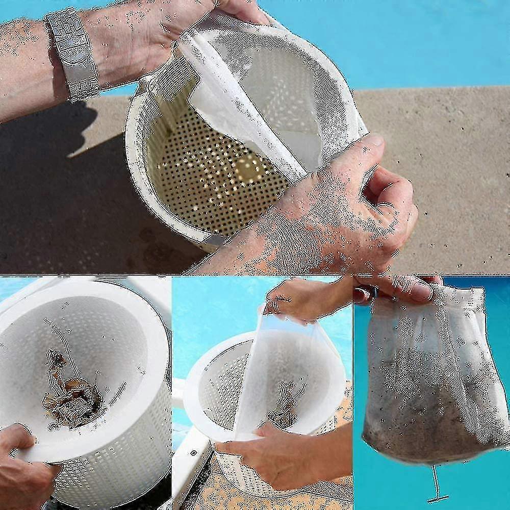 15pcs Swimming Pool Filter Socks, Swimming Pool Garbage Set, Filter
