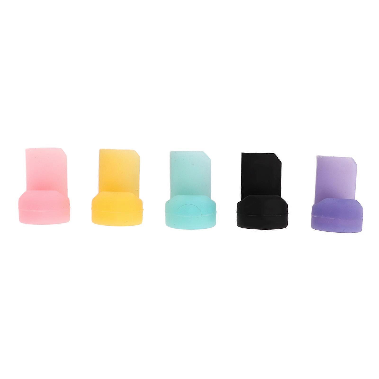 5pcs Clarinet Thumb Rest Cushion Silicone Protector Instrument Accessory Set Kit