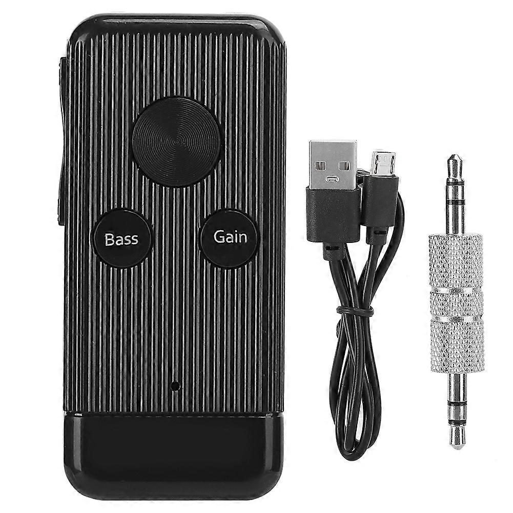 Bluetooth Audio Receiver Adapter Memory Card Card Low Bass Noise Reduction Mounted SuppliesBlack