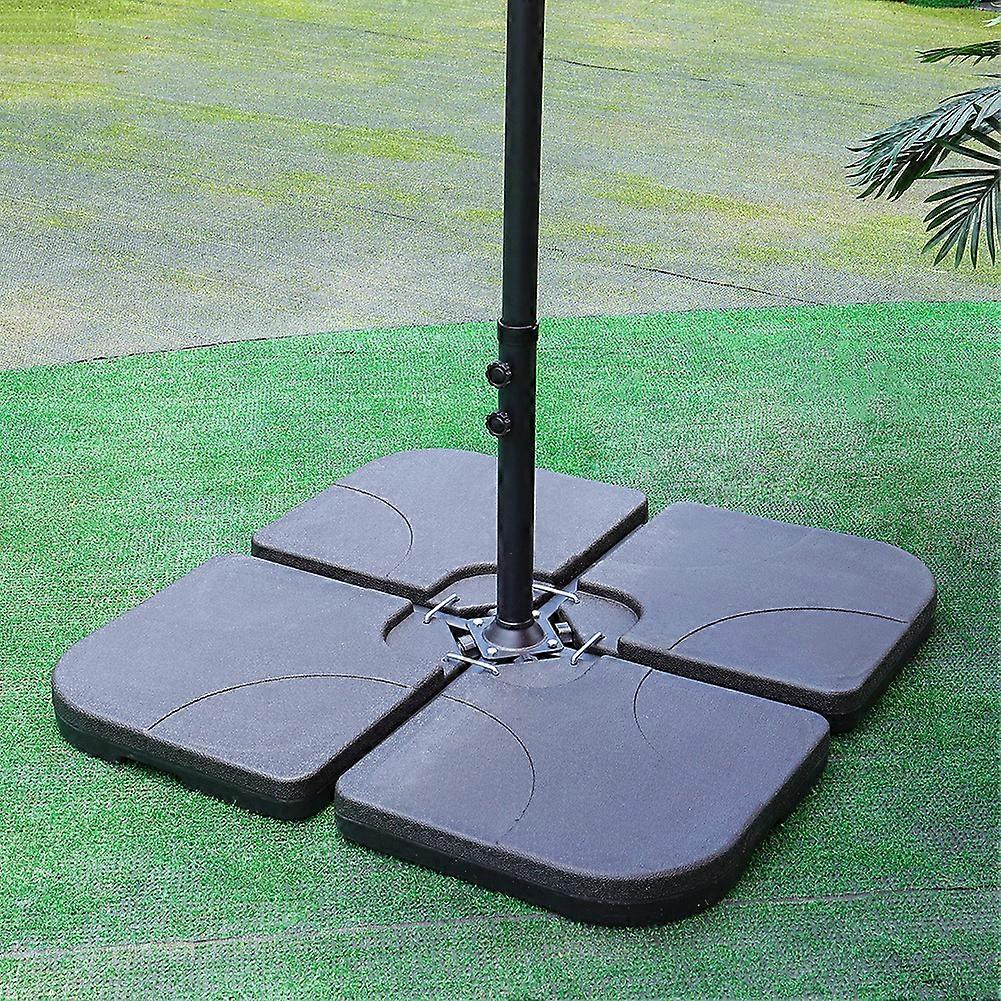 4pc Square Parasol Base Stand Weights 60KG