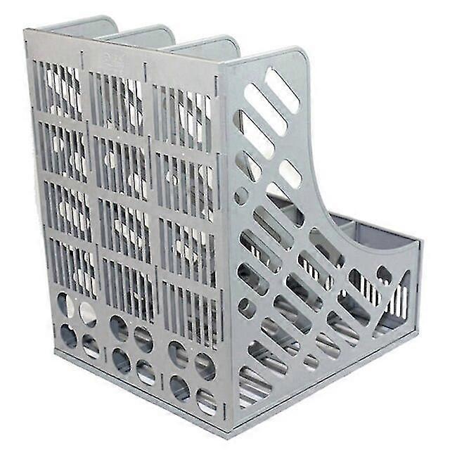 New Plastic File Shelf File Box Data Notebook Rack Office Home Desktop Magazine Book Holders School Desk Tidy Storage Organiser
