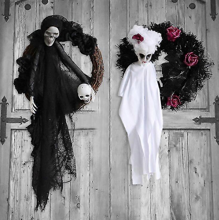 Halloween White Ghost Door Hanging
